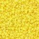 Miyuki rocailles Perlen 11/0 - Opaque dark yellow luster 11-422D